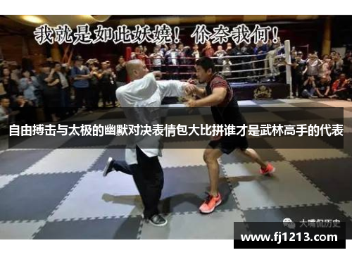 自由搏击与太极的幽默对决表情包大比拼谁才是武林高手的代表